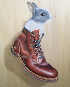 13-Wabbit-Go-Redwing-Style-Ivan-Hoo-Animals-Translated-to-Realistic-Drawings-www-designstack-co