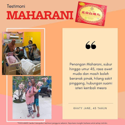 testimoni herba maharani, herba maharani sepang, herba maharani, herba berpantang