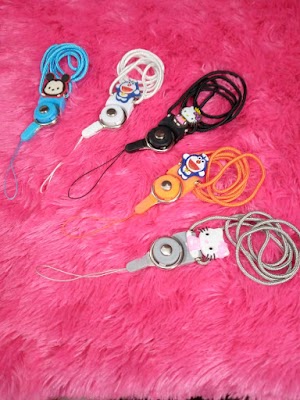 strap tali gantungan hp rubber character strap tali gantungan hp rubber character