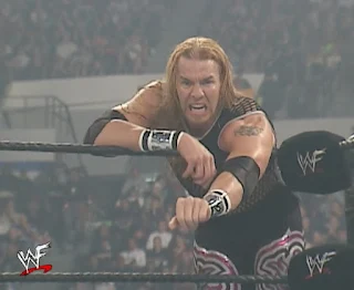 WWE / WWF Vengeance 2001 - Christian reaches for the tag