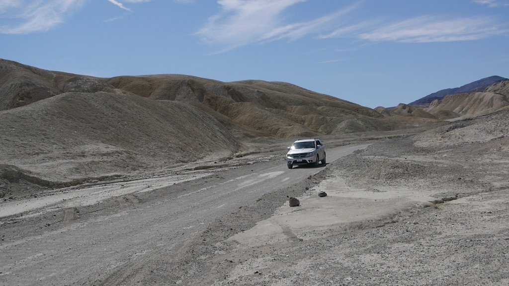 Death Valley National Park Twenty Mules Team Canyon Californie Borax Dodge Journey