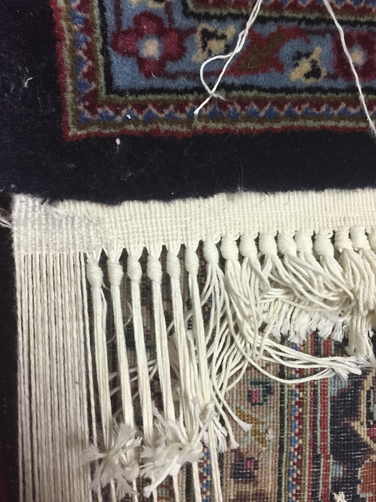 Kosker Traditional Rug Repair How to Fix Damaged Fringes on a Vintage Persian Rug