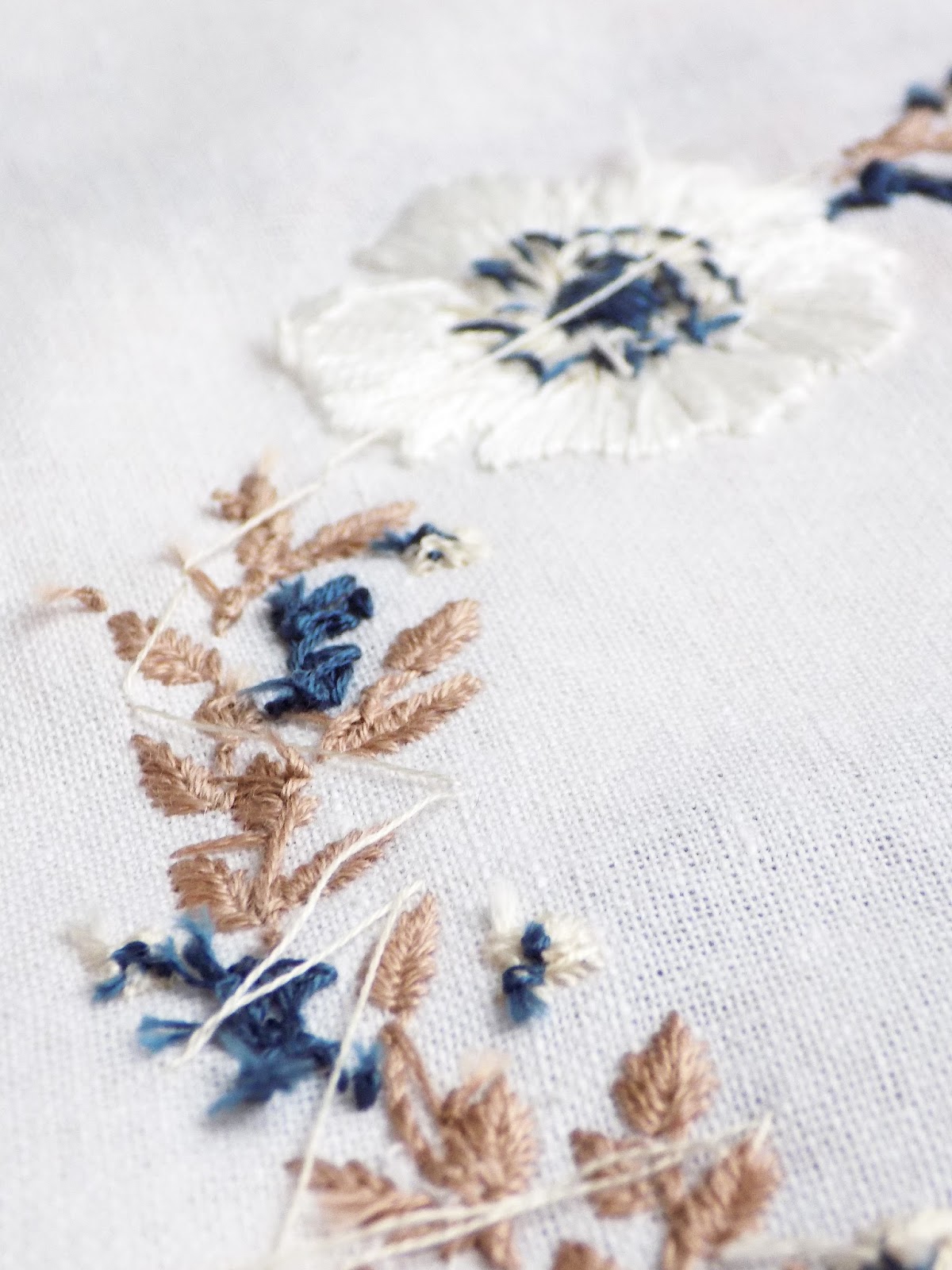 The backside of embroidery why I chose to reveal it and why I'm