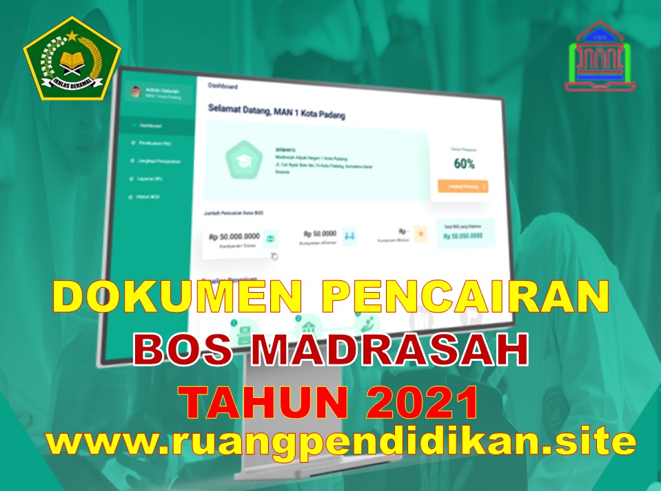 Unduh Rkam Dan Dokumen Persyaratan Pencairan Bos Madrasah Tahun 2021 Ruang Pendidikan