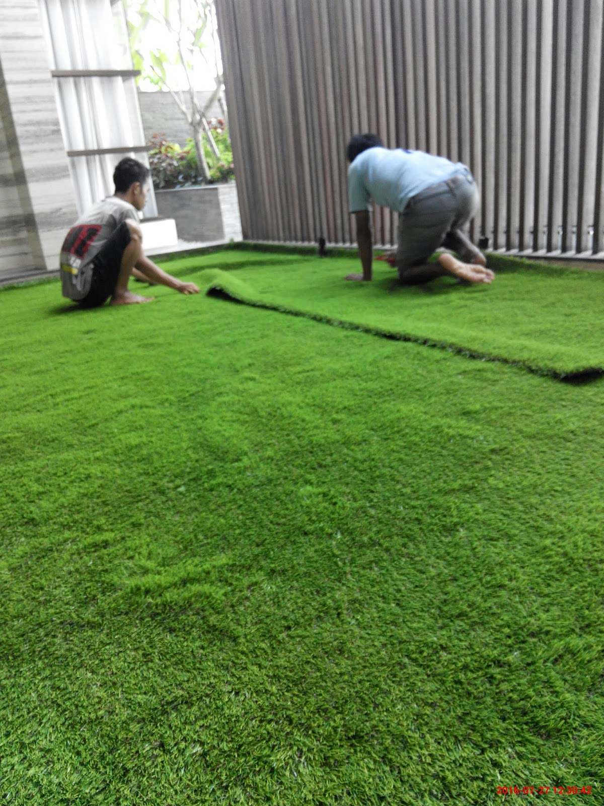 karpet rumput sintetis - rumput tiruan - jual rumput sintetis murah