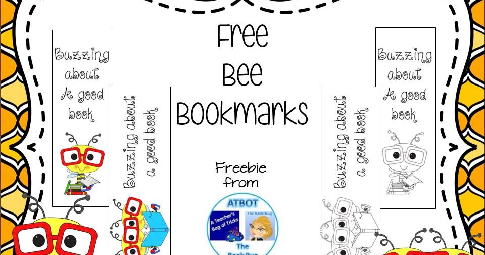 Classroom Freebies FREE Bee Bookmarks