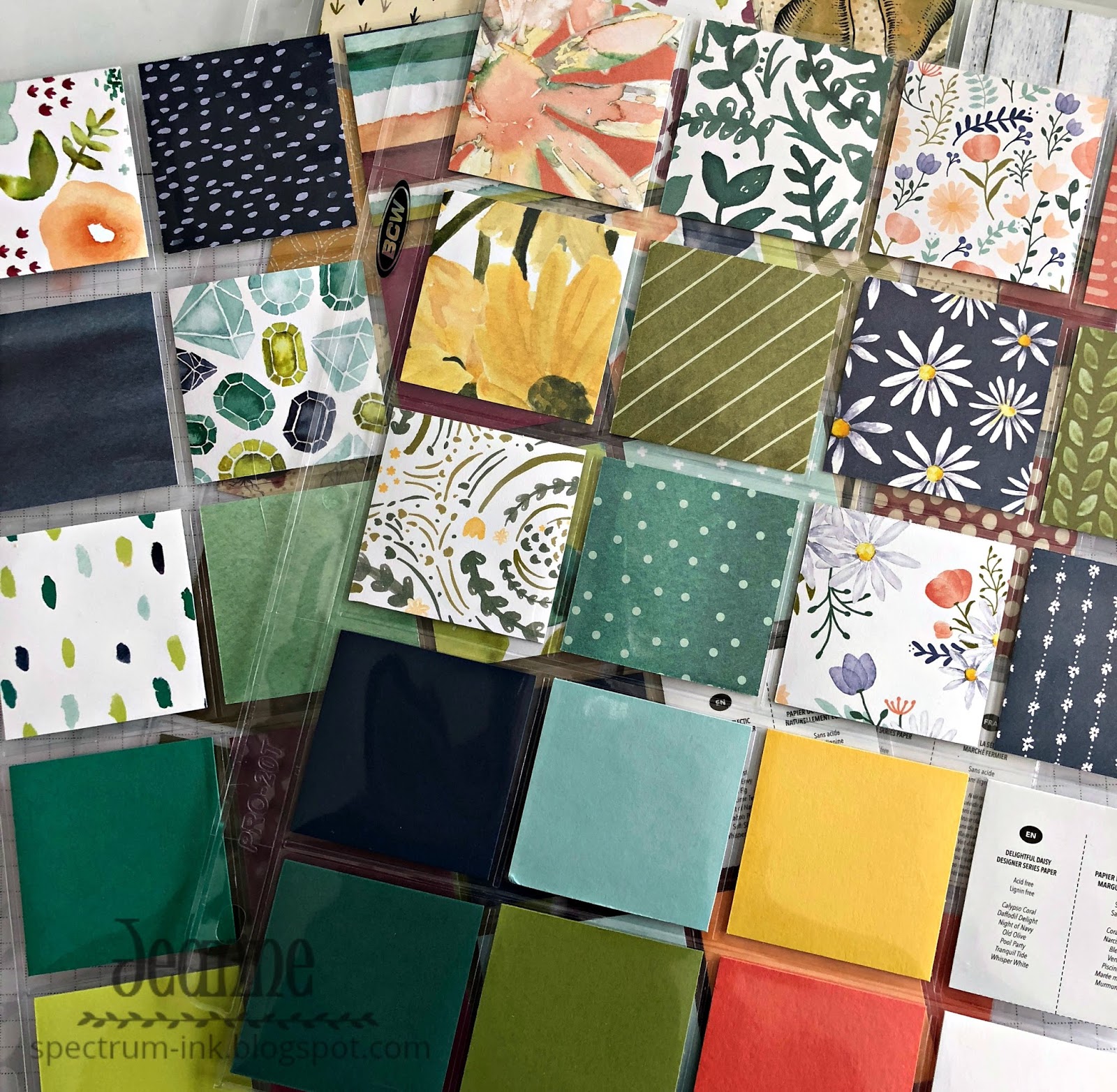 Spectrum Ink: Organizing Your Patterned Paper