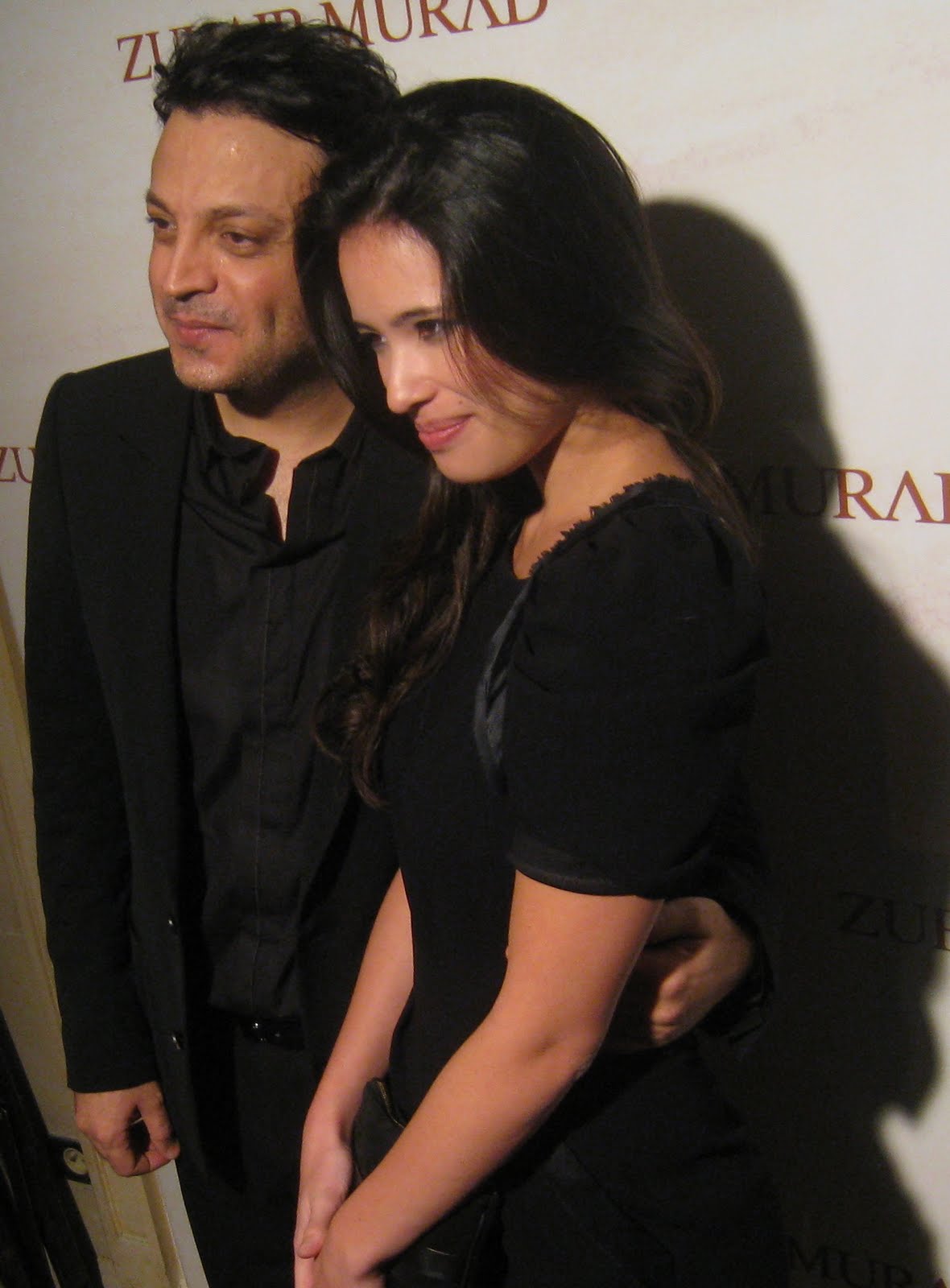 INTERNATIONAL LUXURY CONSULTING ZUHAIR MURAD surrounded with JULIE JUDD and KARINA LOMBARD