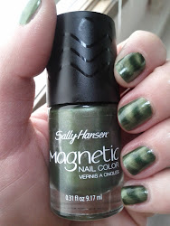 sally hansen magnetic nail polish amazing emerald electric
