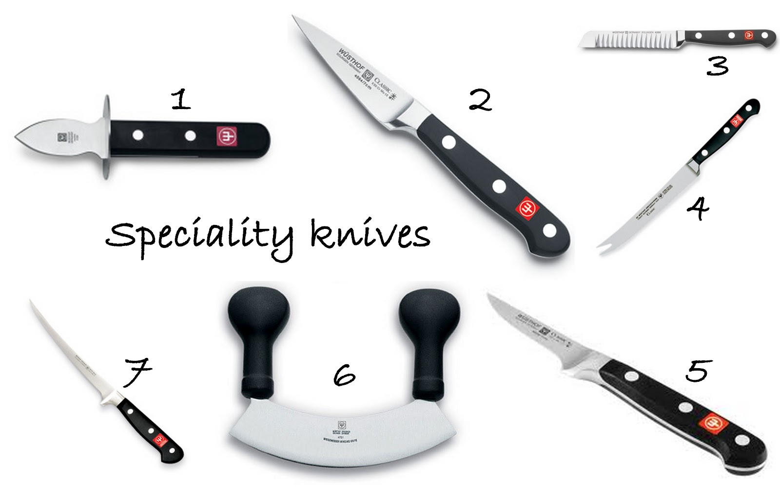 There's a fly in my soup! Basic to Advanced Cooking Equipment Knives