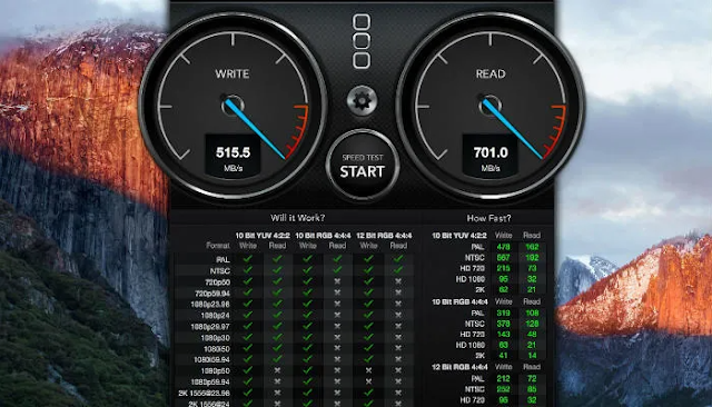 Blackmagic Disk Speed Test Blackmagic Disk Speed Test