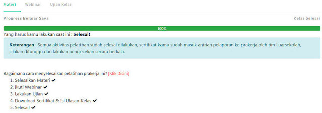 Begini Cara Mengikuti Webinar Prakerja Di Luarsekolah Lengkap Caricara Web Id