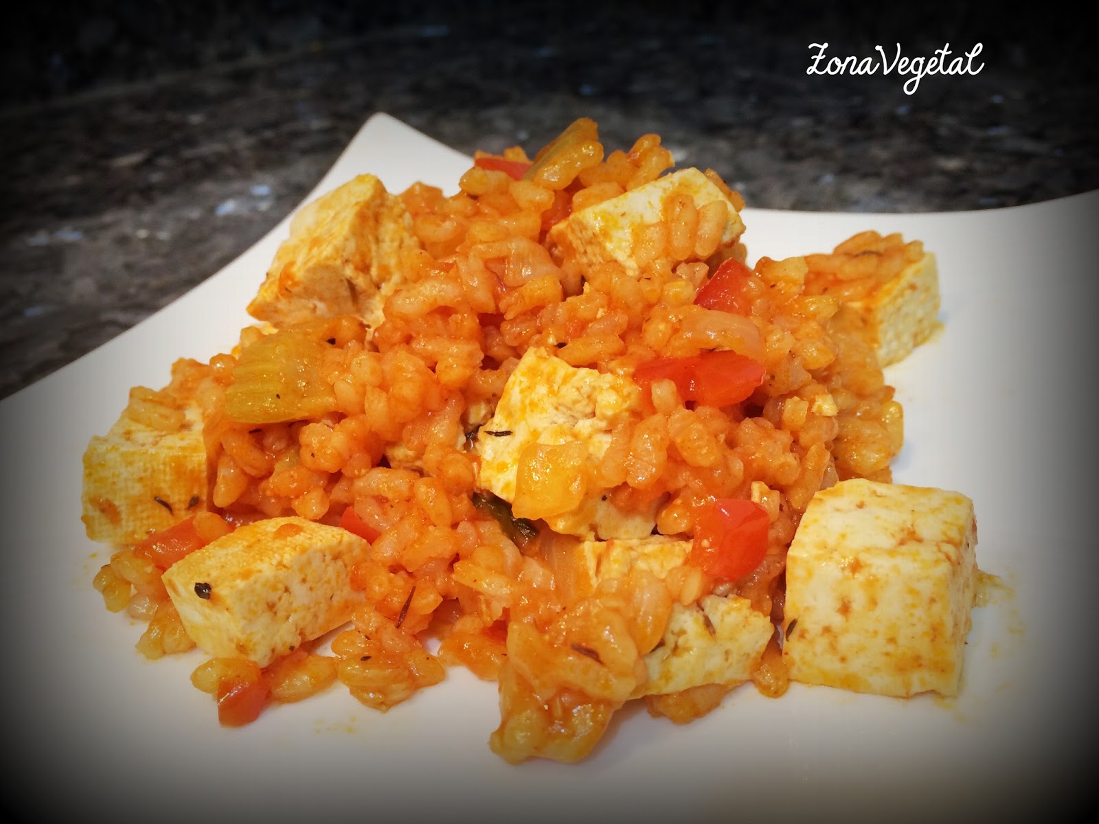 ZonaVegetal Tofu Jambalaya