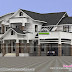 Mix roof home plan by New face construction