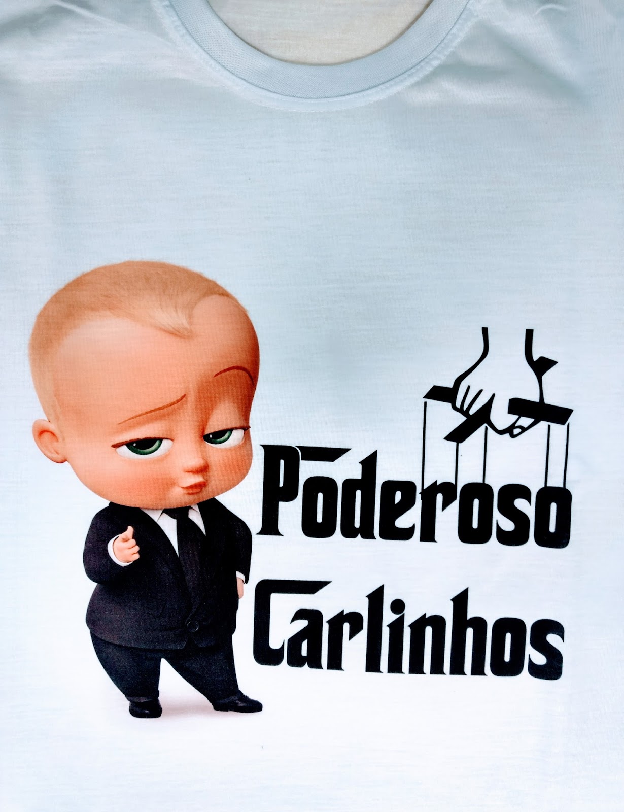camisetas personalizadas do poderoso chefinho