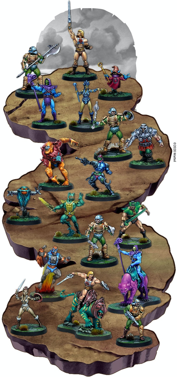 Tabletop Fix Cool Mini or Not Masters of the Universe Clash For Eternia Kickstarter Tabletop Fix Cool Mini or Not Masters of the Universe Clash For Eternia Kickstarter