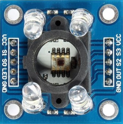 TCS3200 Color Sensor Fritzing Library
