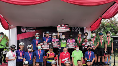  ISSI Sulut Gelar Kejuaraan Balap Sepeda Road Bike dan MTB Enduro