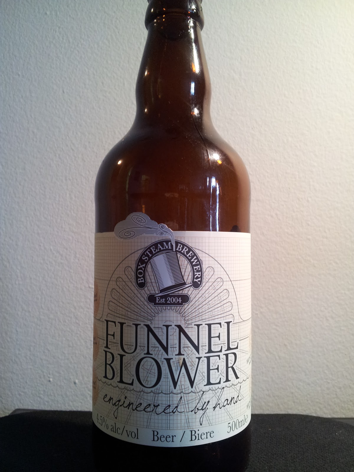 Steve's Beer Garden How Box Steam Brewery's Funnel Blower Porter had