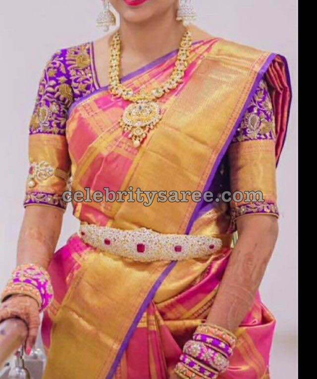 Elbow Length Blouse Designs for Silk Sarees Saree Blouse Patterns