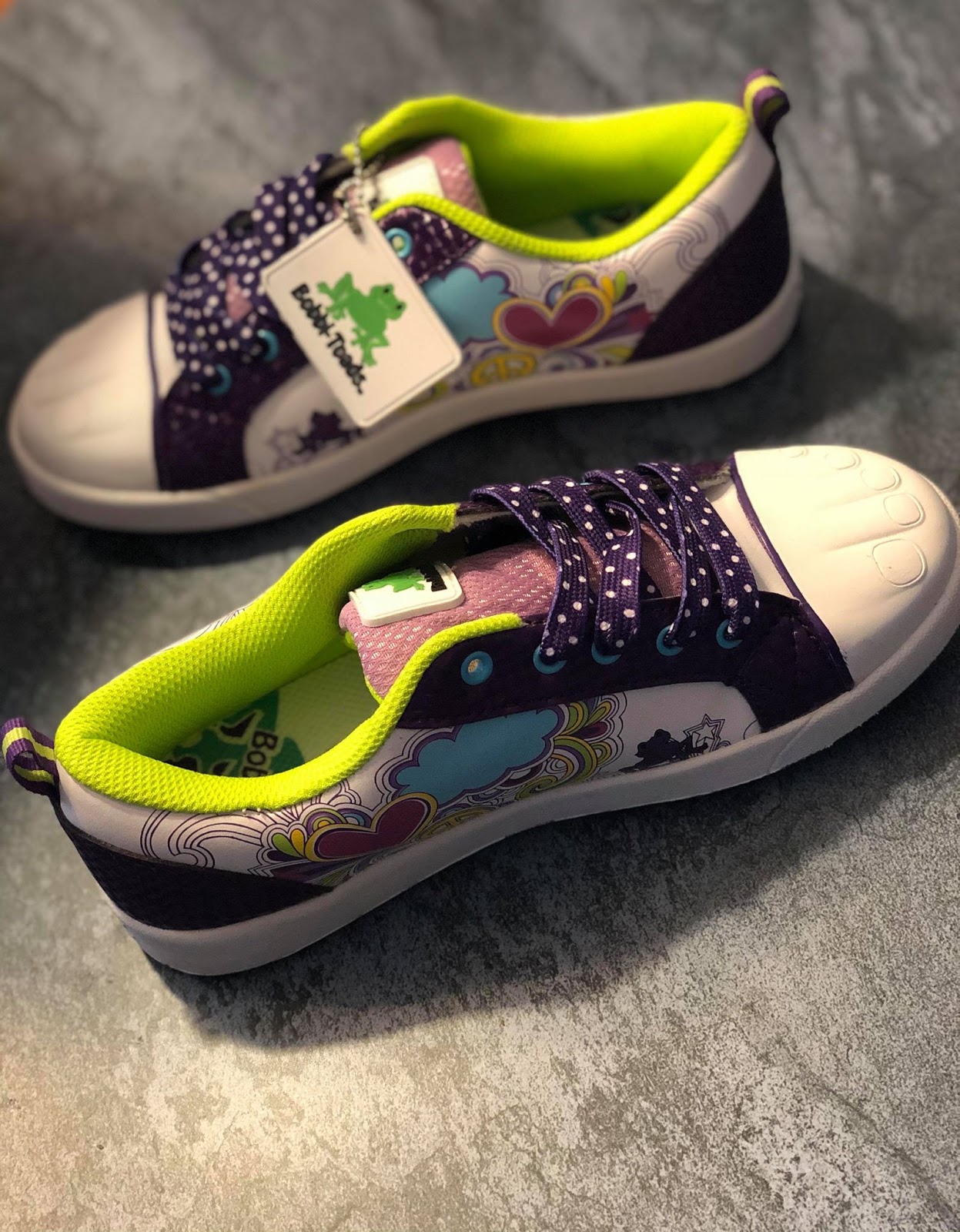 Top Notch Material Bobbi Toads Shoes you can paint over