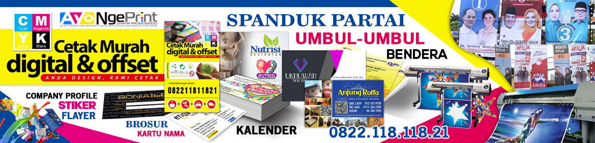 cetak spanduk partai murah