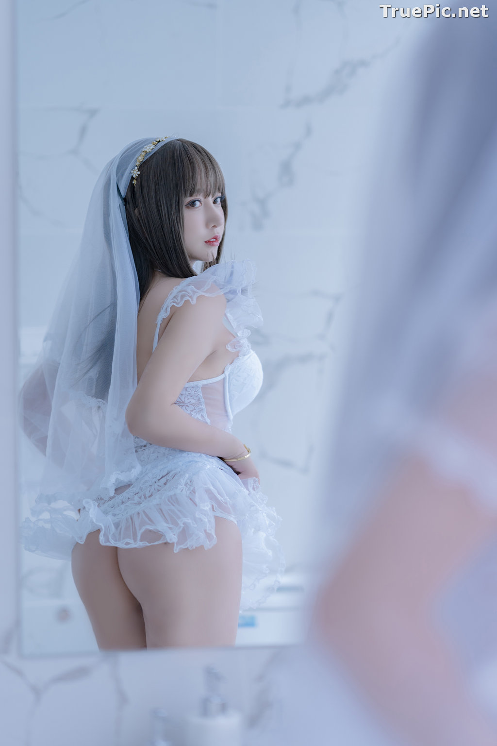 Image Chinese Cosplay Model - 过期米线线喵 (米線線sama) - Beautiful Sexy Bride - TruePic.net - Picture-28