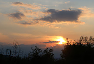 Just a blaze on the horizon Just a blaze on the horizon