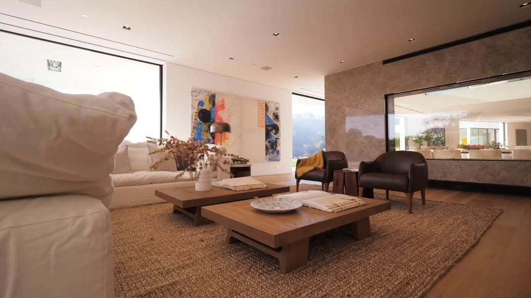 76 Interior Photos vs. Tour 1259 Beverly Estate Dr, Beverly Hills, CA Ultra Luxury Modern Mansion (John Legend & Chrissy Teigen)
