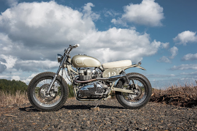 Triumph Bonneville By Red Clouds Collective