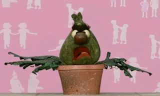 Stinky the Stinkweed is a plant that somebody could also be friends with. Sesame Street Elmo's World Friends Quiz