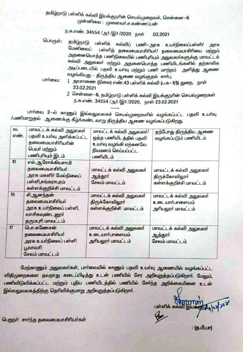 DEOREVISED PROMOTION LIST TAMNEWS