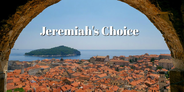 In Jeremiah 40, the prophet Jeremiah makes a difficult choice that illustrates words of Jesus. Let Jeremiah's choice impact your choices.