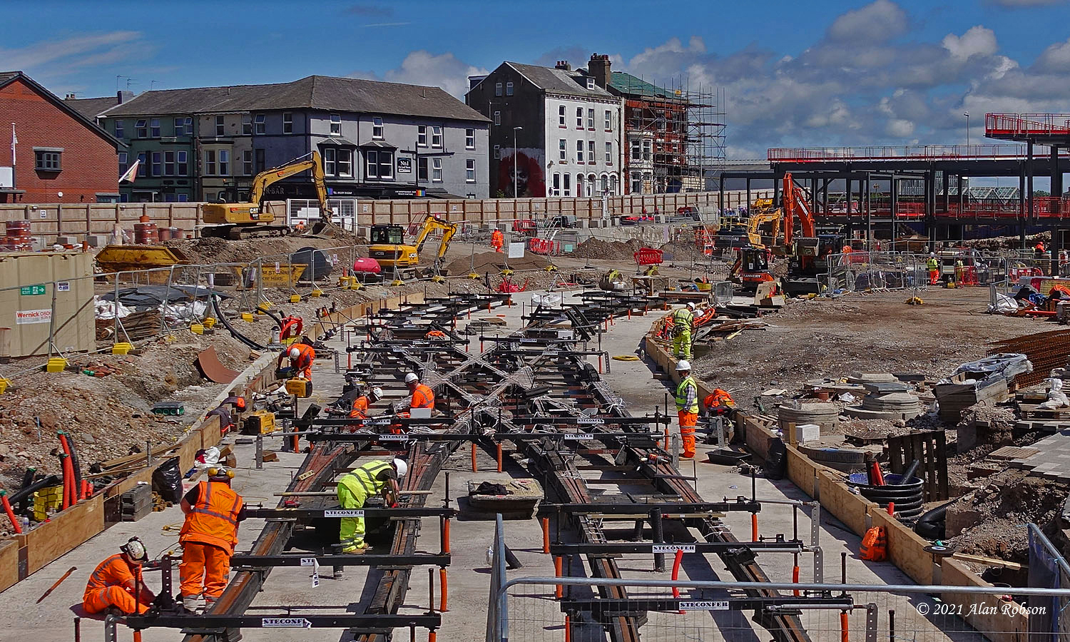 Blackpool Tram Blog North Station Terminus Track