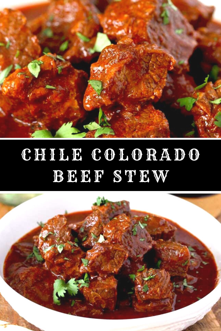 Chile Colorado Beef Stew #yummy #recipes #meat