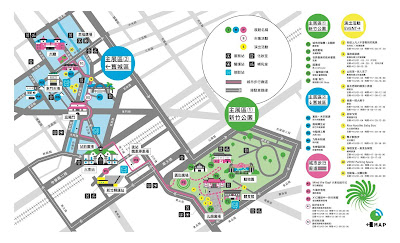 2020 台灣設計展 導覽圖
