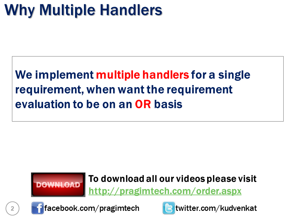 Sql server and c video tutorial multiple custom authorization