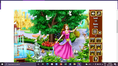 Hidden Princess Game from Solitaire.org - Purple Plum Fairy
