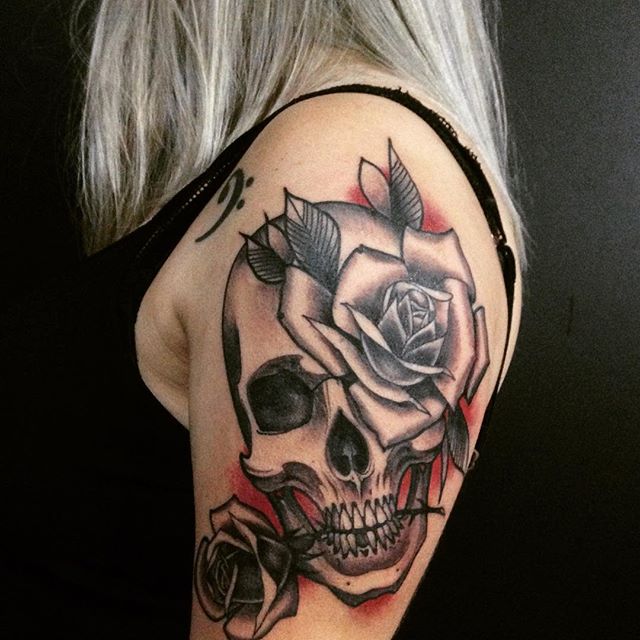Gambar Tato Tengkorak Terbaru Paling Keren Skull Tattoo Design Photos