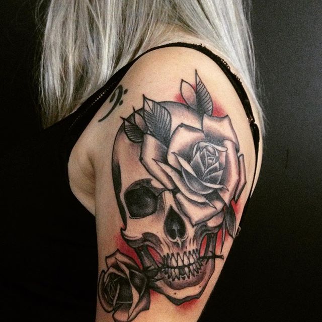 Gambar Tato Tengkorak  Terbaru Paling Keren Skull Tattoo 