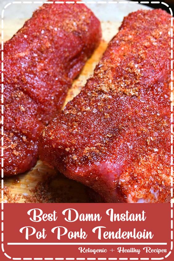 Best Damn Instant Pot Pork Tenderloin Cupcakes and Kale Chips