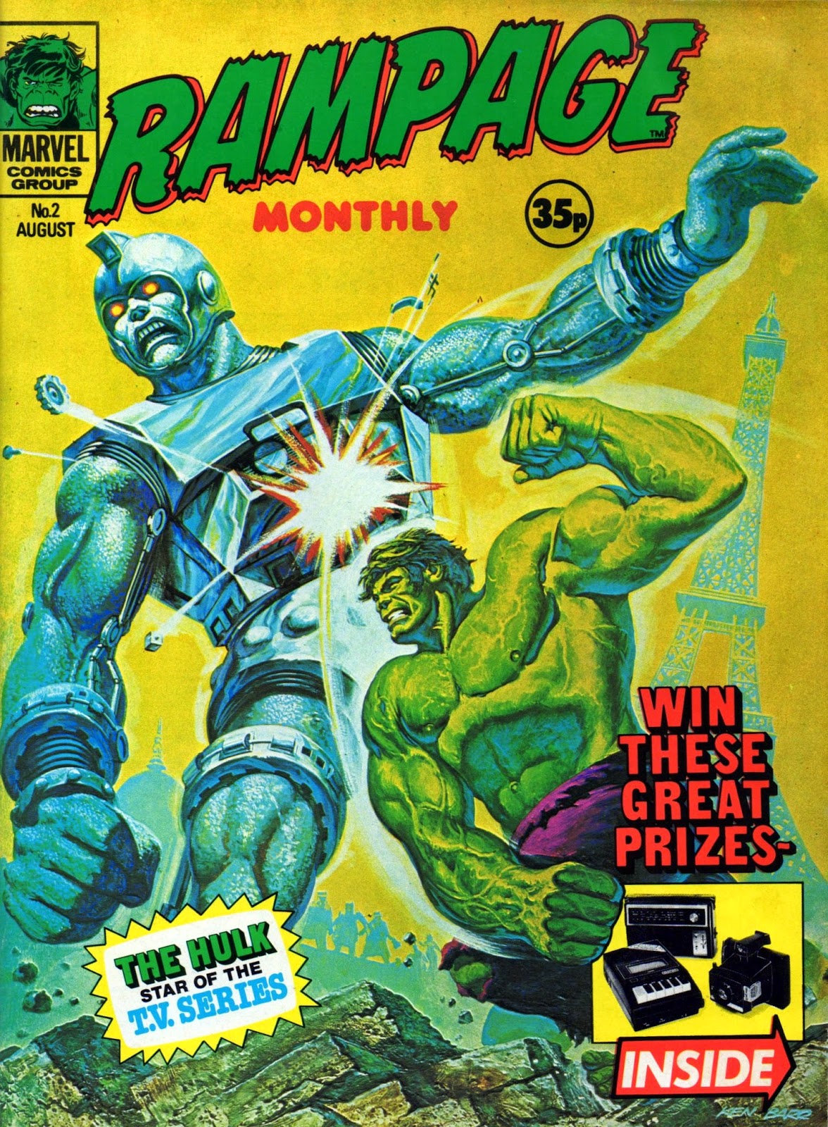 CRIVENS! COMICS & STUFF!: RAMPAGE MONTHLY COVER GALLERY...