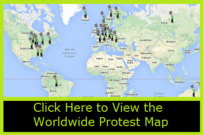 Click the Map to See all the Worldwide Lyme Protests Around the World!