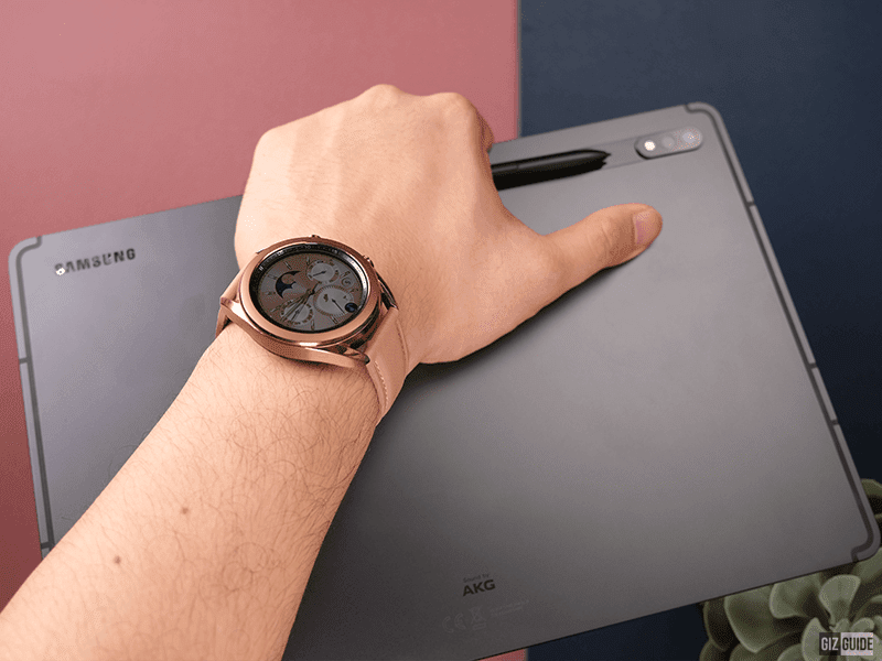 Samsung Galaxy Tab S7+ and Galaxy Watch3 Samsung Galaxy Tab S7+ and Galaxy Watch3