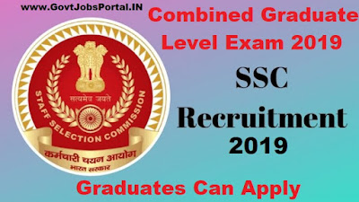 SSC CGL Recruitment 2019