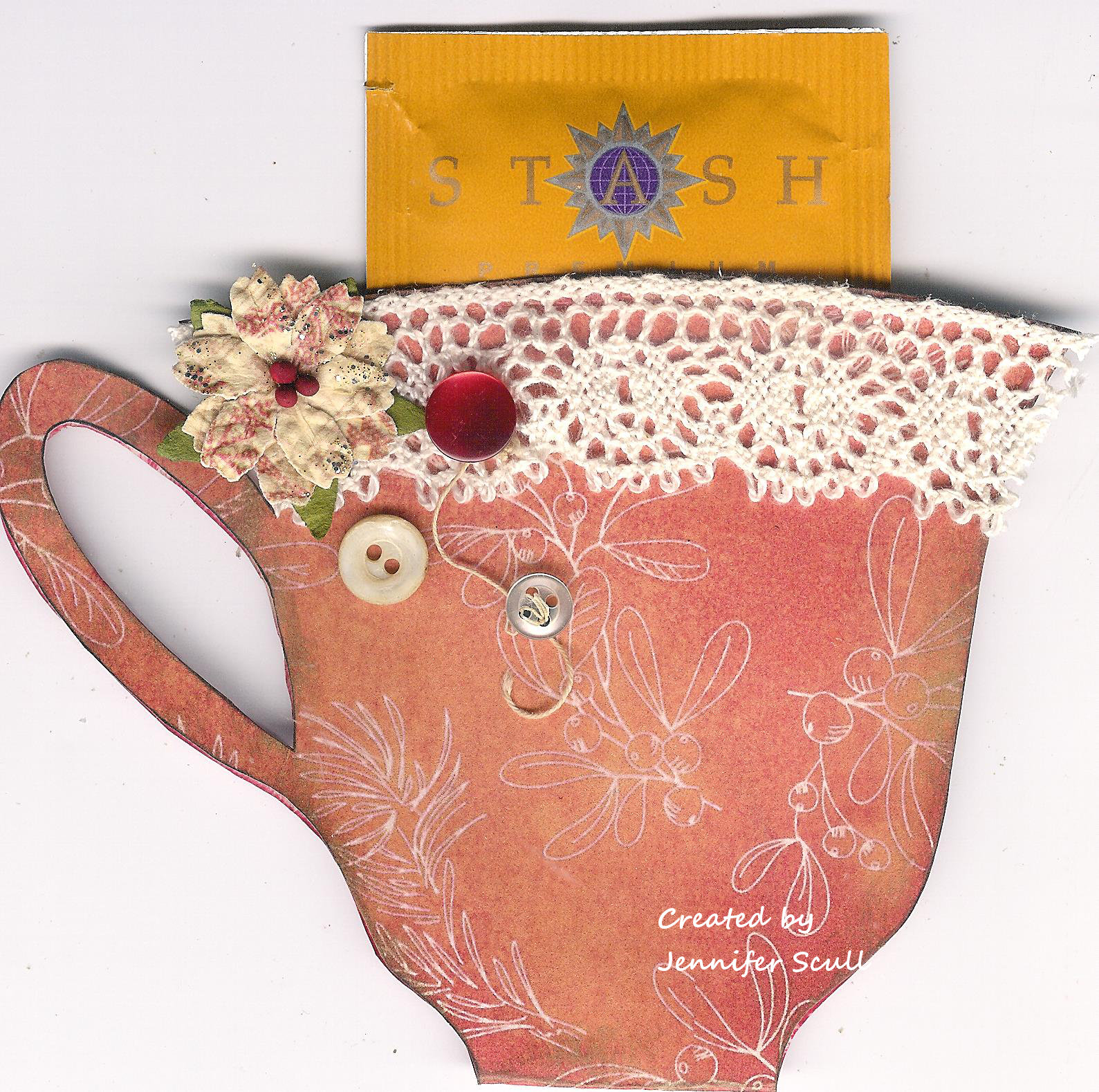 Just Coffee Please... & Stamps, & Ribbons, & Paper ABC Christmas Cup