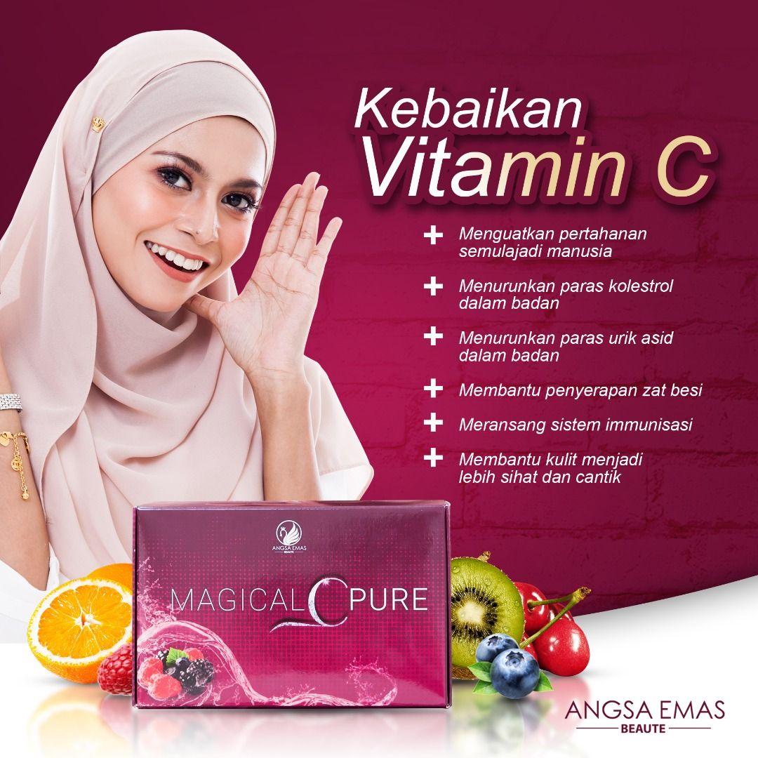 Kebaikan Vitamin C Magical C Pure