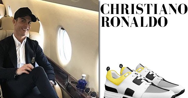 ronaldo white sneakers