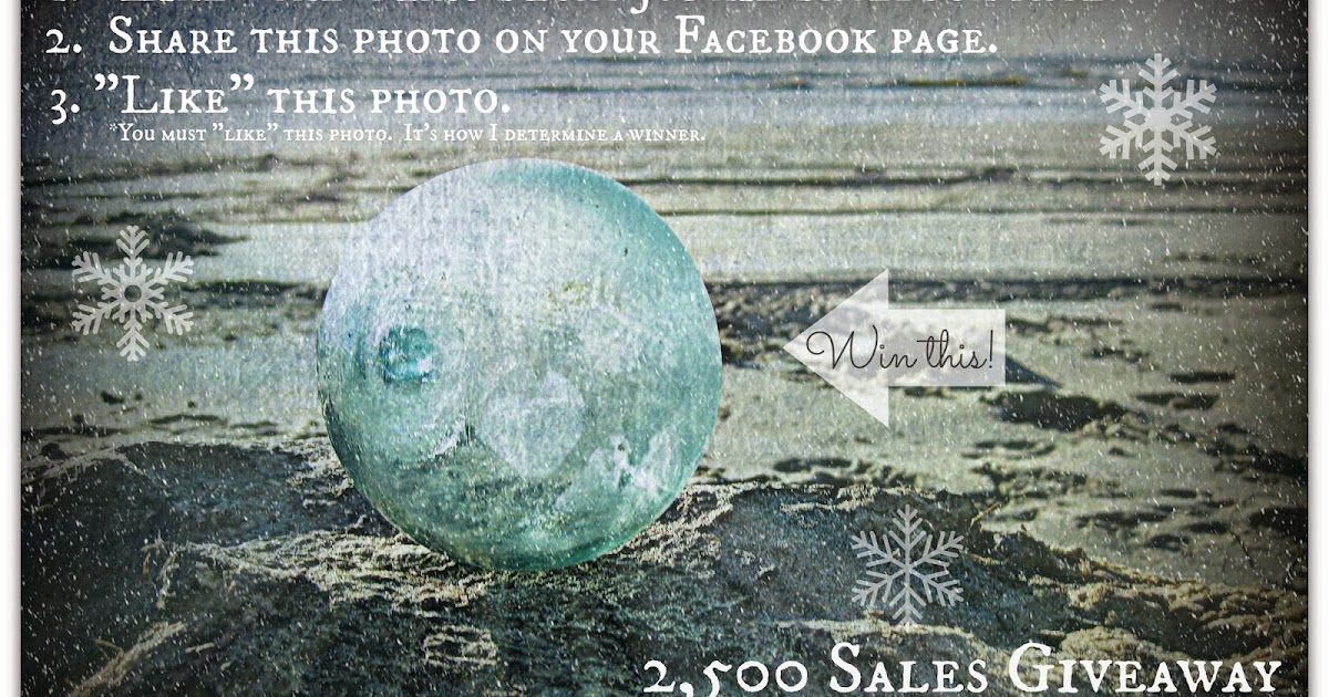 Glass Float Junkie 2,500 Sales Giveaway!!