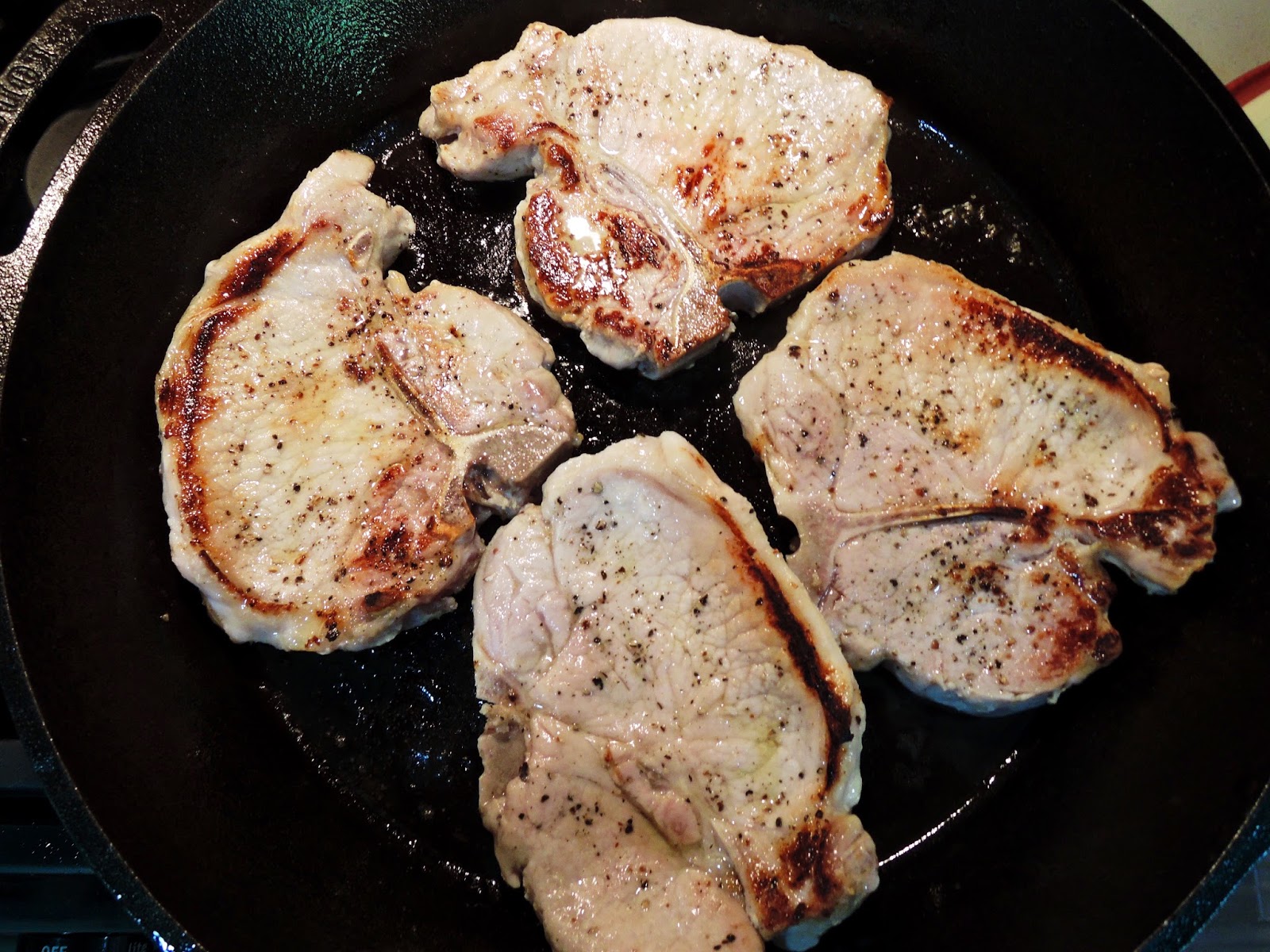 The Briny Lemon HoneyBrined Pork Chops with WholeGrain Mustard Glaze